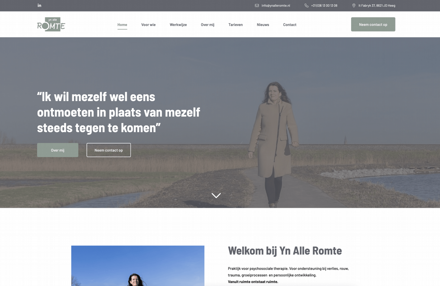 Nieuwe website online